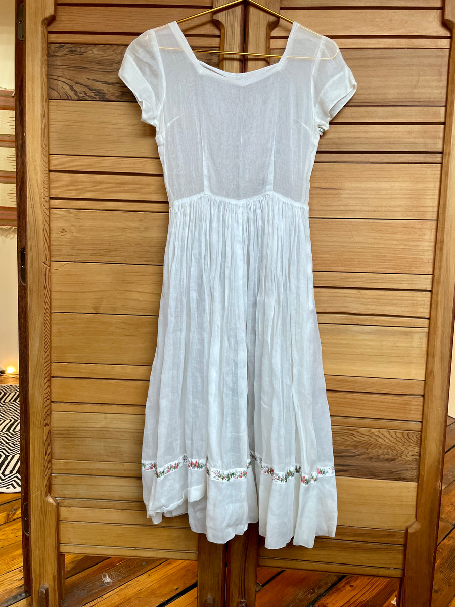 Vintage Sheer Delicate Sundress – shop good cult